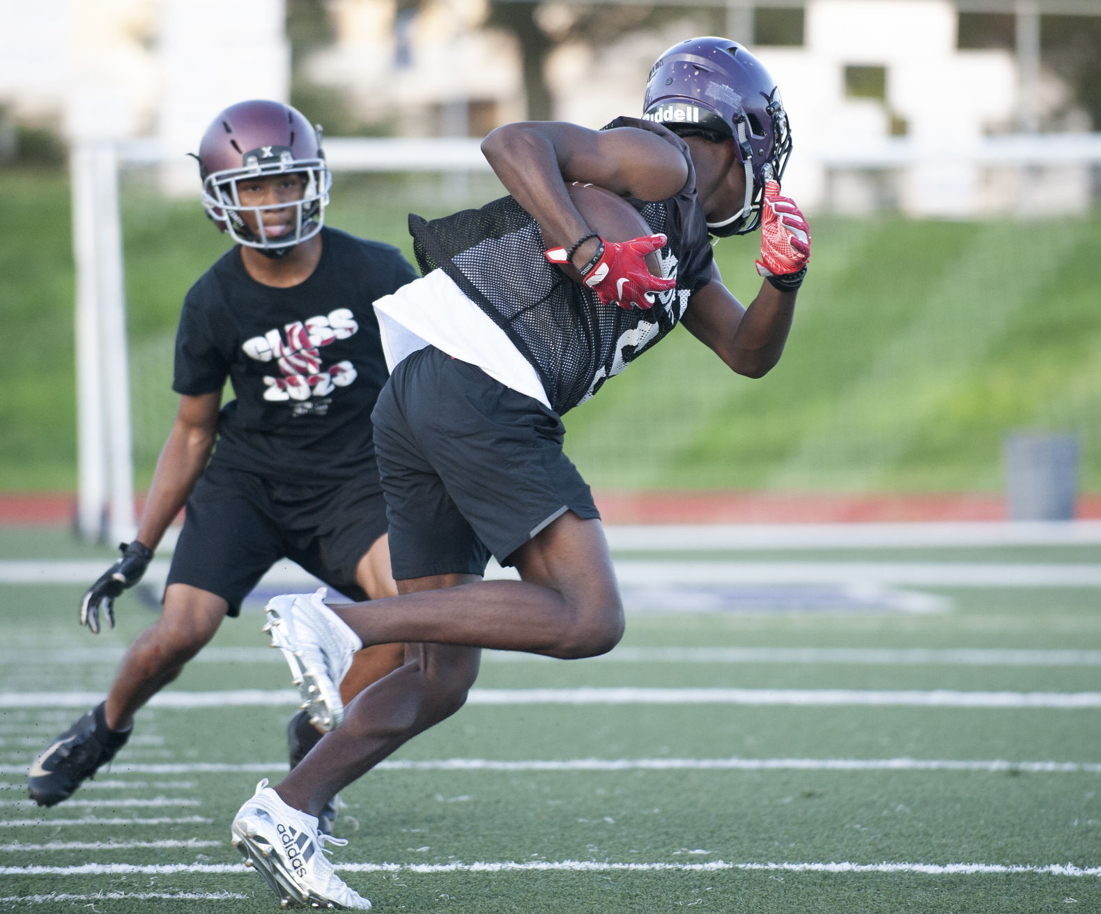 Cardinal Ritter and Parkway North football practice